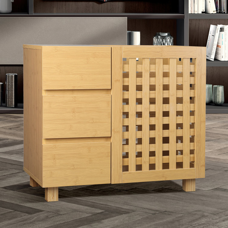 Ebern Designs Teyona Solid Wood Freestanding Bathroom Wayfair